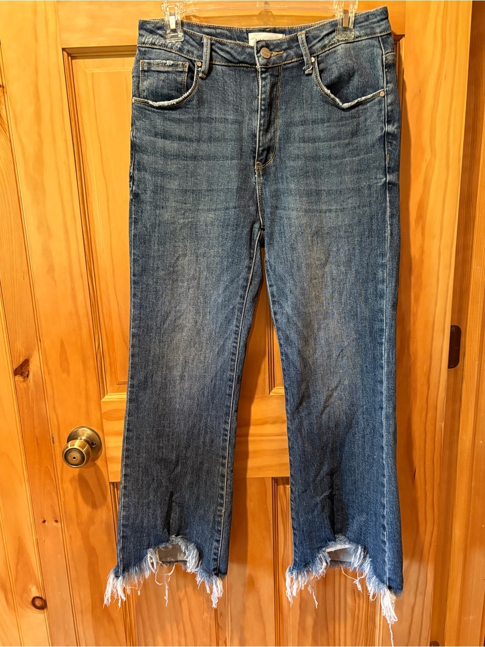 Risen Los Angeles women’s jeans style RDP5599 size 11/30 blue